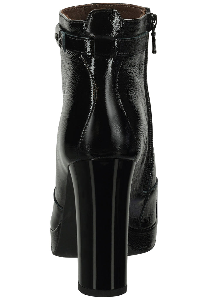 Nero Giardini Stiefelette Leder Schwarz Lack