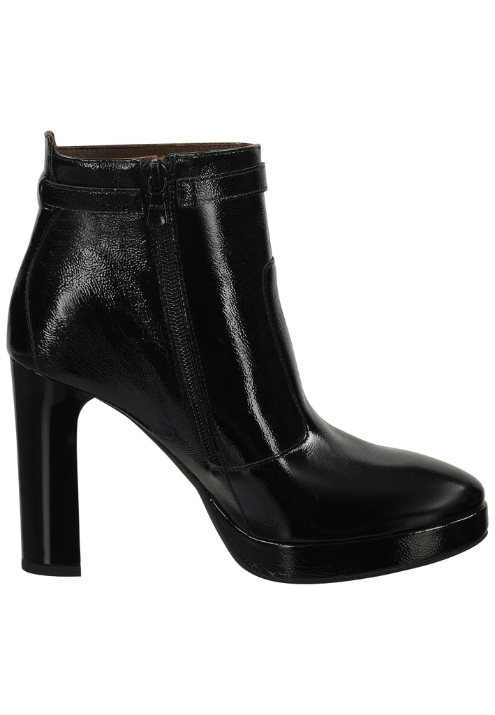 Nero Giardini Stiefelette Leder Schwarz Lack