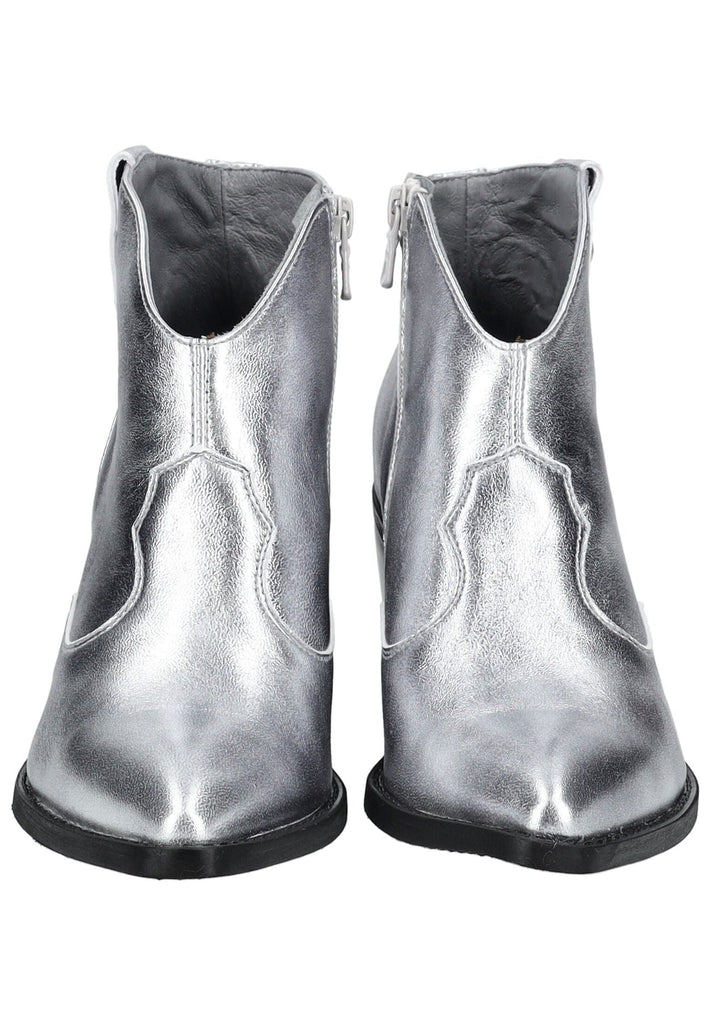 Nero Giardini Stiefelette Leder Silber