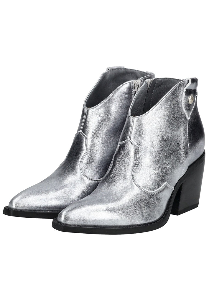 Nero Giardini Stiefelette Leder Silber