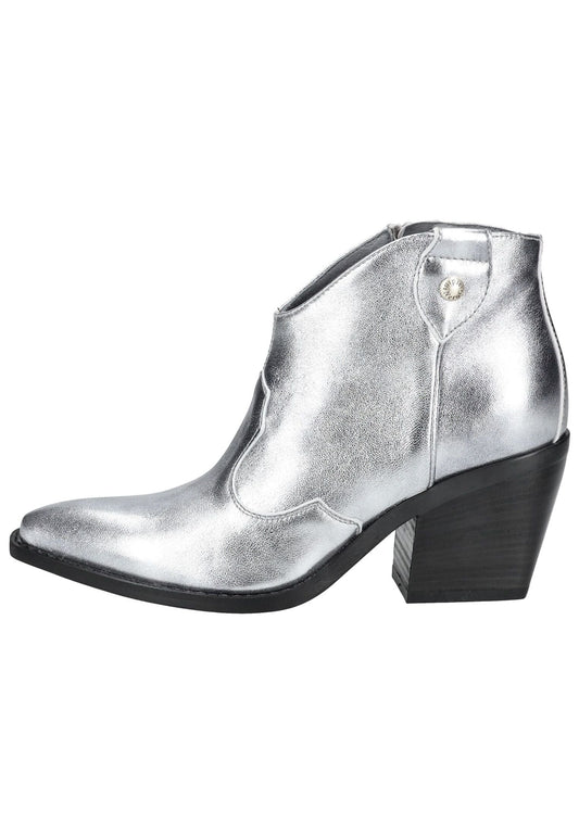 Nero Giardini Stiefelette Leder Silber