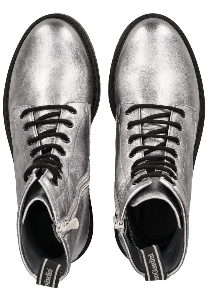 Nero Giardini Stiefelette Leder Silber