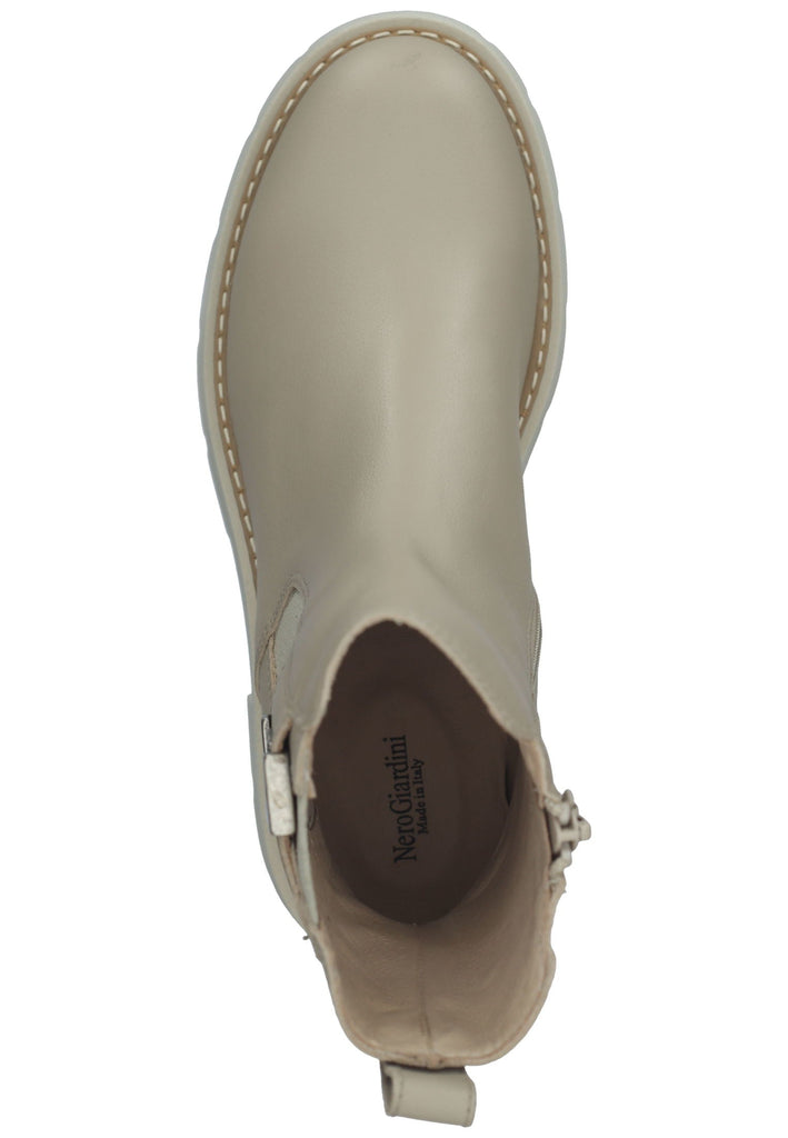 Nero Giardini Stiefelette Leder/Textil Beige