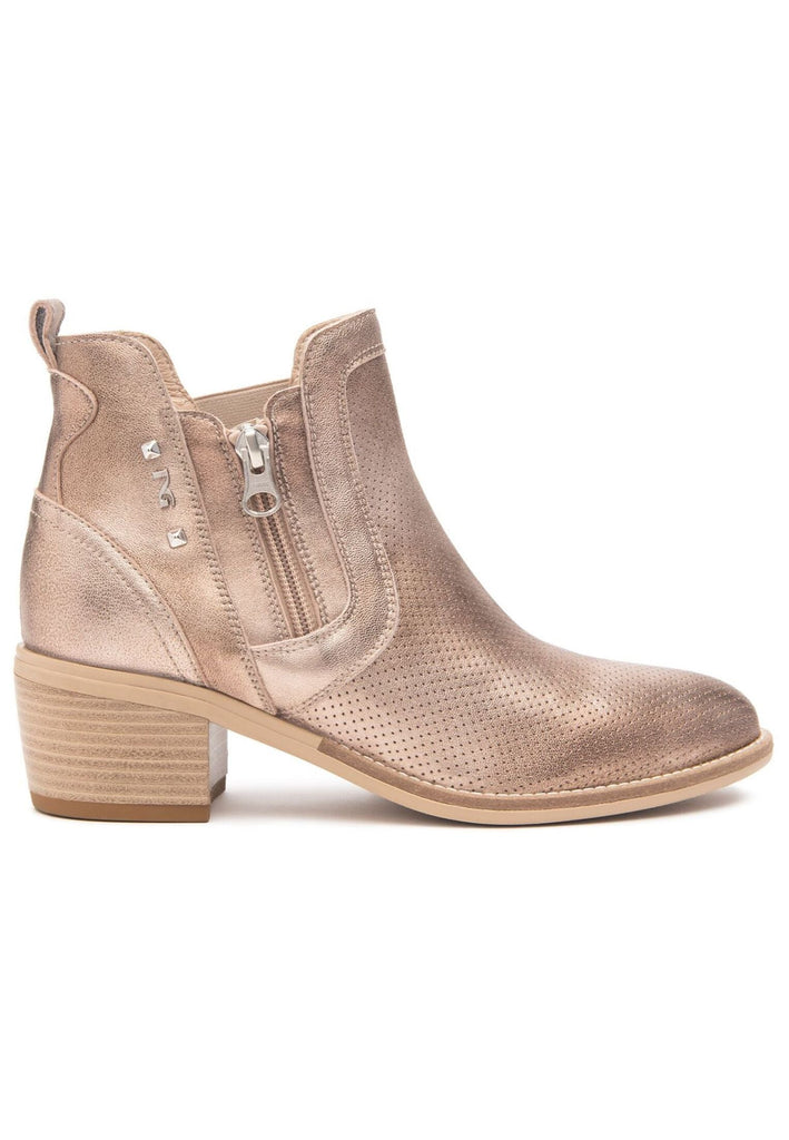 Nero Giardini Stiefelette Leder/Textil Braun