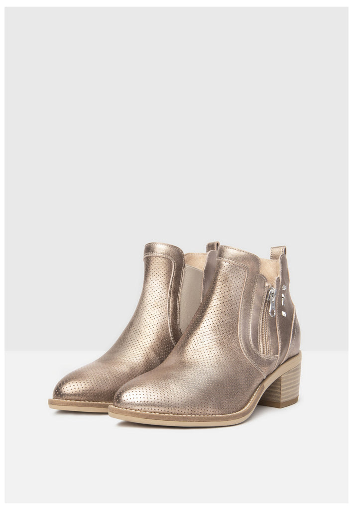 Nero Giardini Stiefelette Leder/Textil Braun