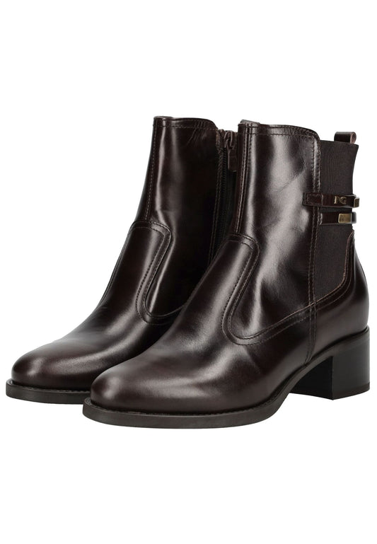 Nero Giardini Stiefelette Leder/Textil Braun
