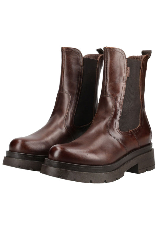 Nero Giardini Stiefelette Leder/Textil Braun