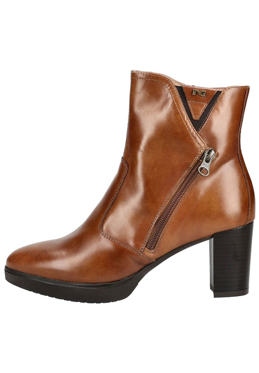 Nero Giardini Stiefelette Leder/Textil Cuoio