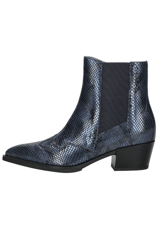 Nero Giardini Stiefelette Leder/Textil Dunkelblau