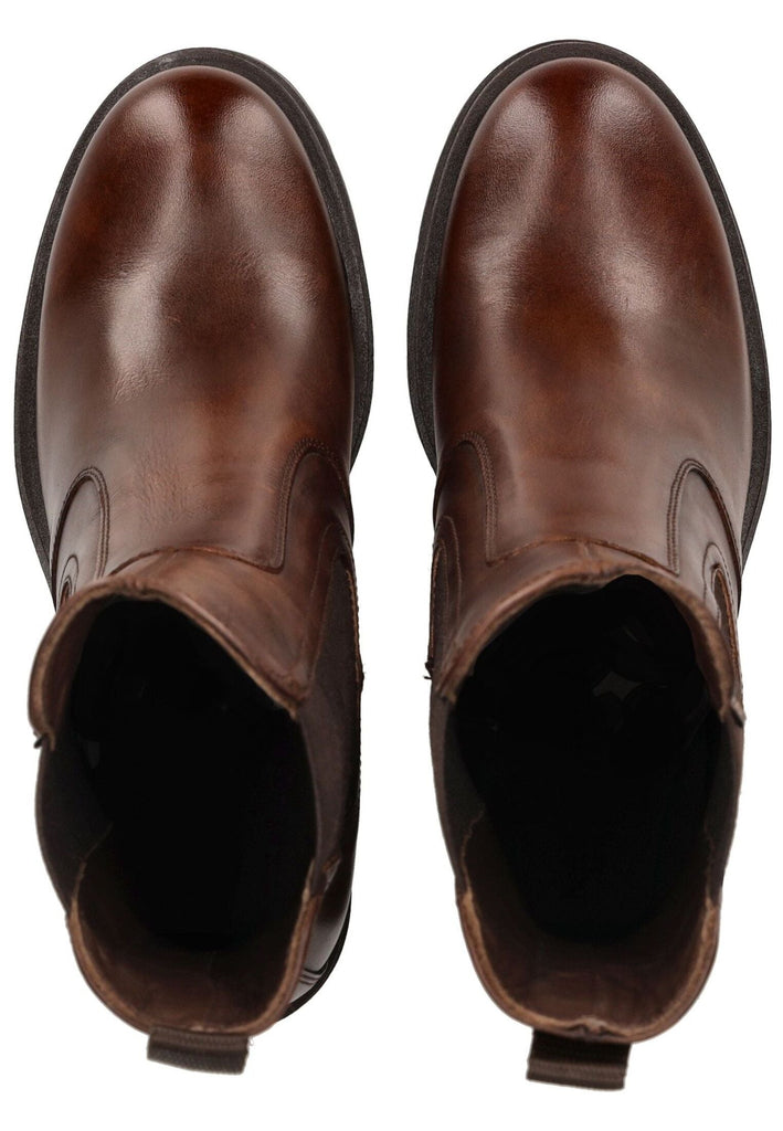 Nero Giardini Stiefelette Leder/Textil Dunkelbraun