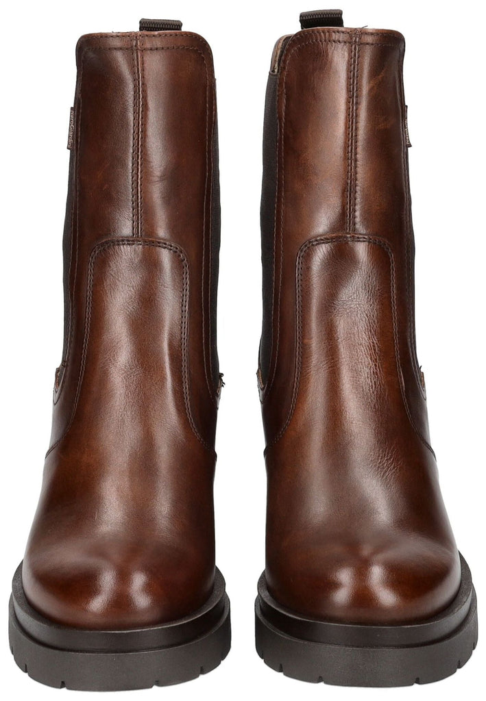 Nero Giardini Stiefelette Leder/Textil Dunkelbraun