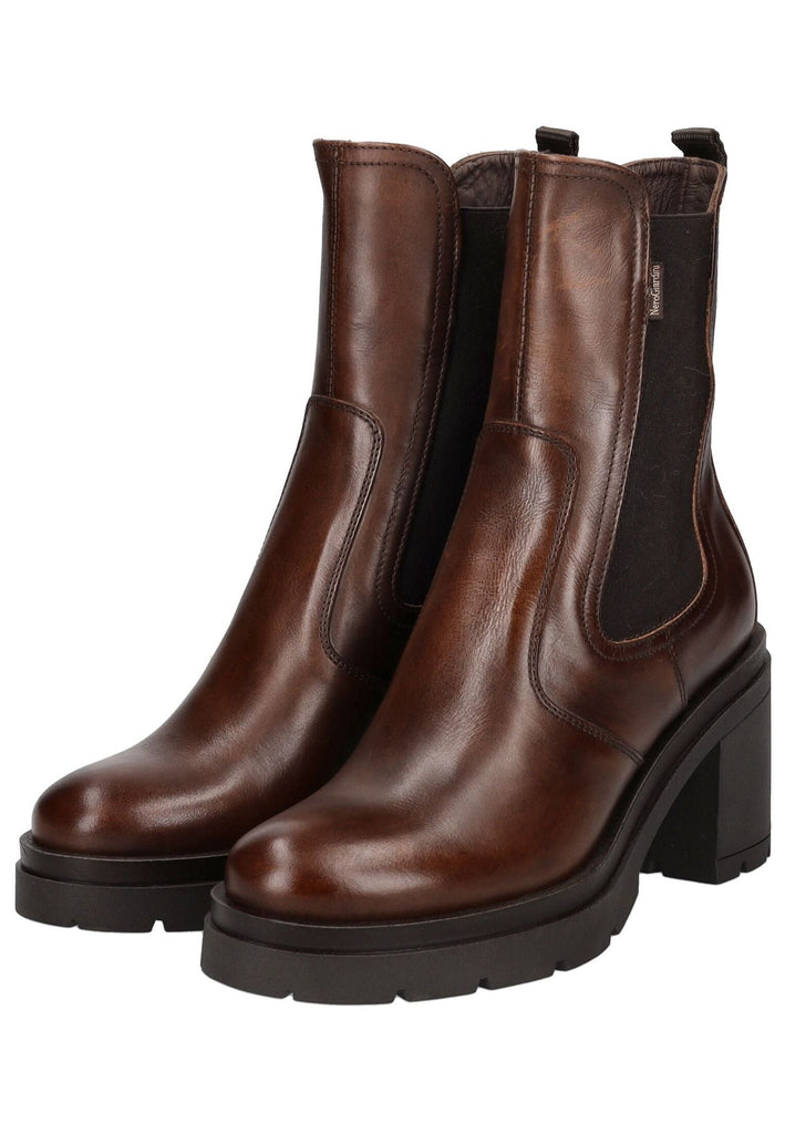 Nero Giardini Stiefelette Leder/Textil Dunkelbraun