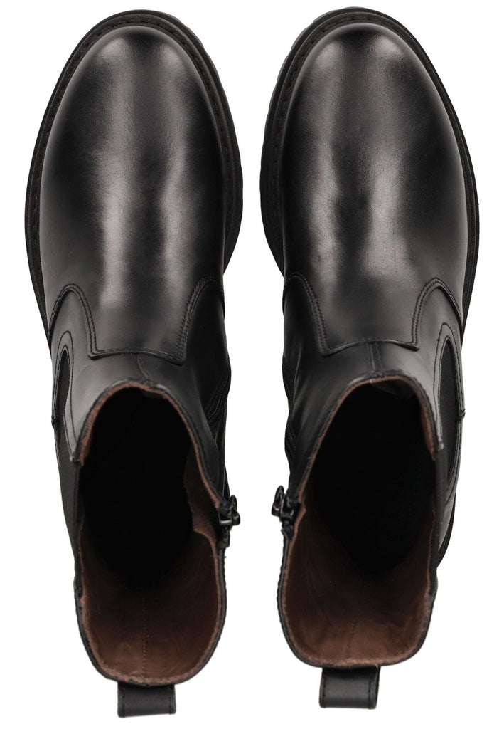 Nero Giardini Stiefelette Leder/Textil Schwarz