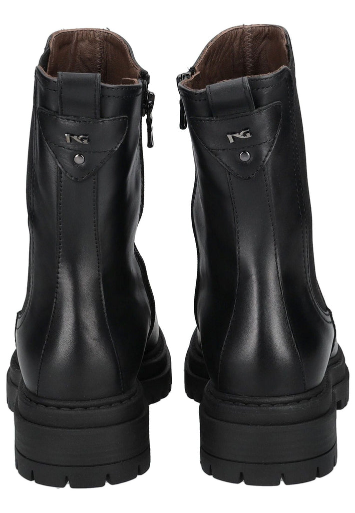 Nero Giardini Stiefelette Leder/Textil Schwarz