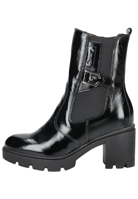 Nero Giardini Stiefelette Leder/Textil Schwarz