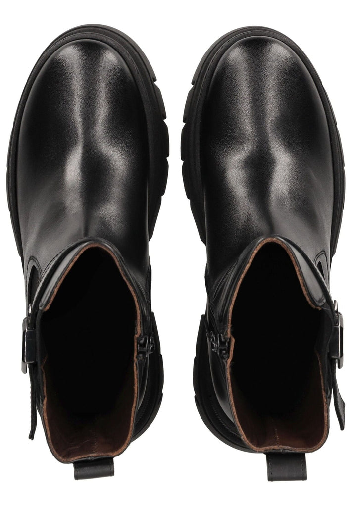 Nero Giardini Stiefelette Leder/Textil Schwarz