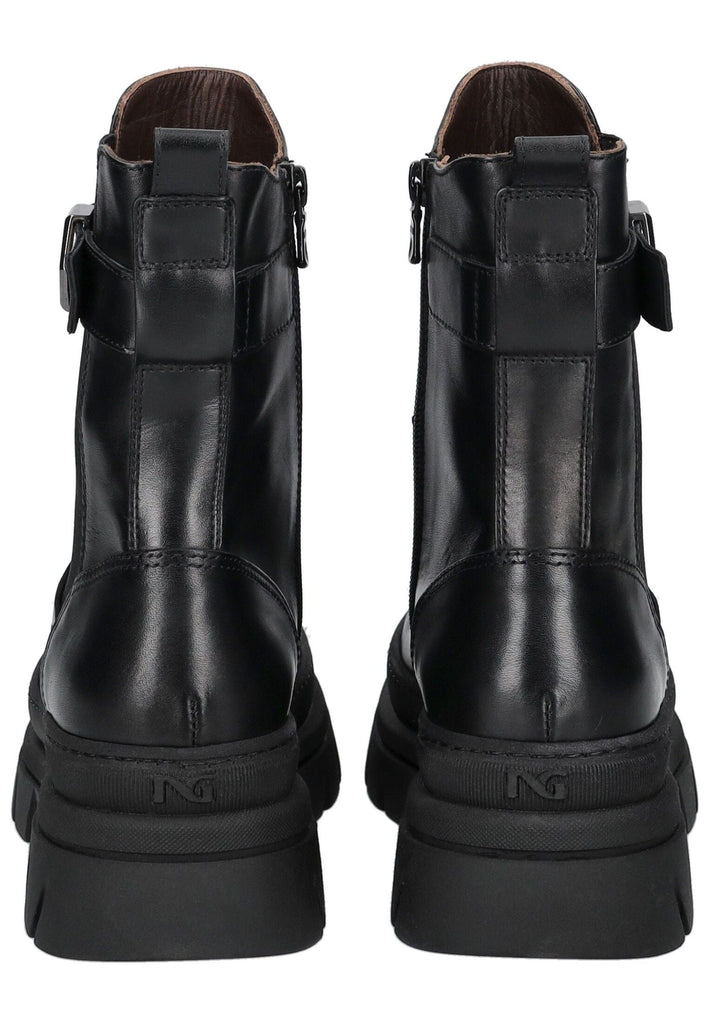 Nero Giardini Stiefelette Leder/Textil Schwarz