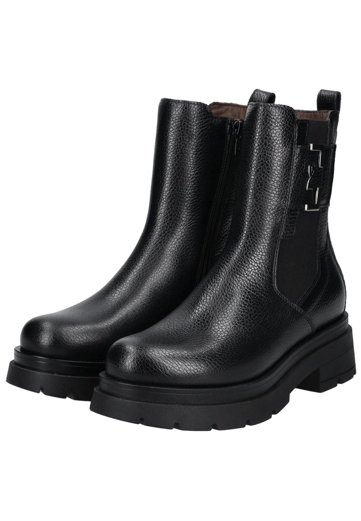 Nero Giardini Stiefelette Leder/Textil Schwarz
