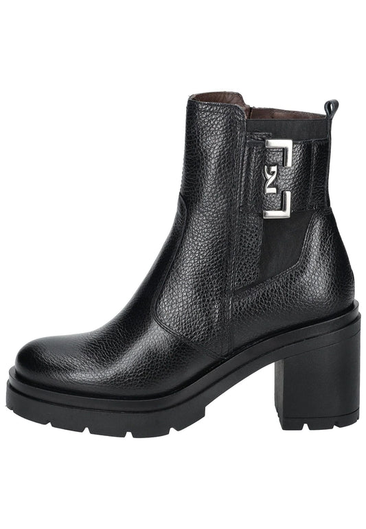 Nero Giardini Stiefelette Leder/Textil Schwarz