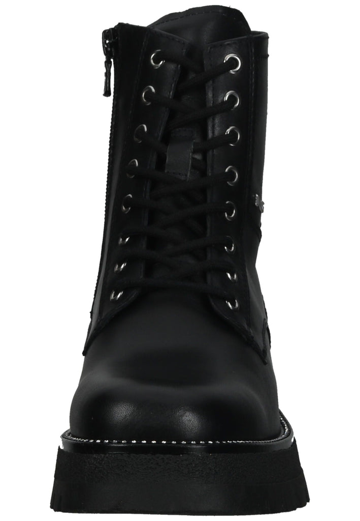 Nero Giardini Stiefelette Leder/Textil Schwarz