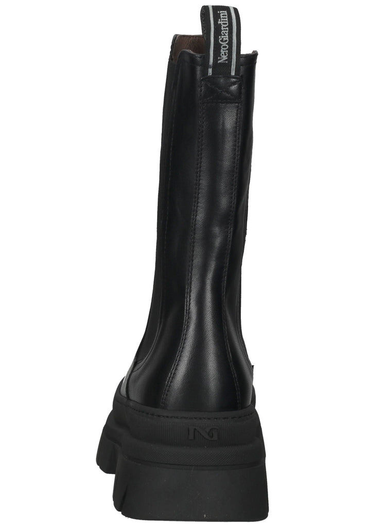 Nero Giardini Stiefelette Leder/Textil Schwarz