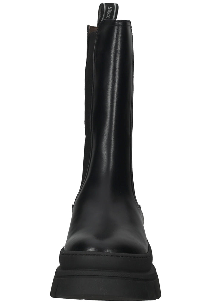 Nero Giardini Stiefelette Leder/Textil Schwarz