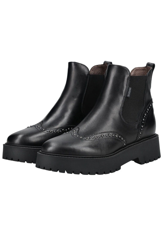 Nero Giardini Stiefelette Leder/Textil Schwarz
