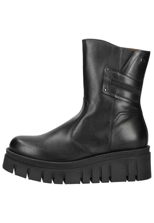 Nero Giardini Stiefelette Leder/Textil Schwarz