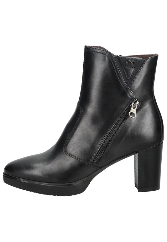Nero Giardini Stiefelette Leder/Textil Schwarz