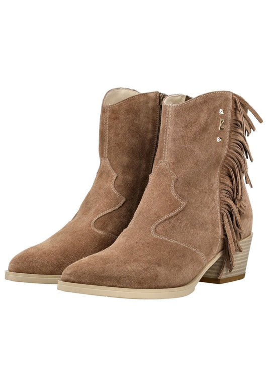 Nero Giardini Stiefelette Veloursleder Braun