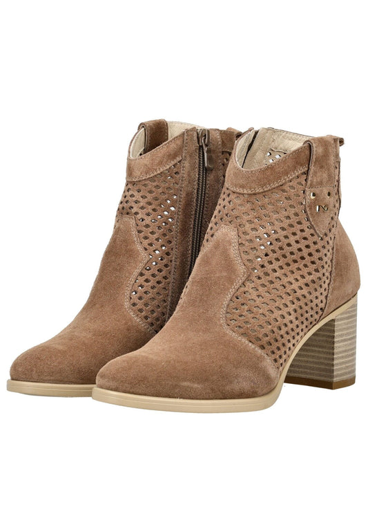 Nero Giardini Stiefelette Veloursleder Braun