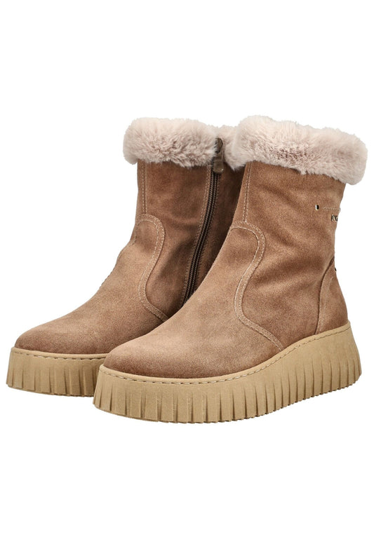 Nero Giardini Stiefelette Veloursleder Braun