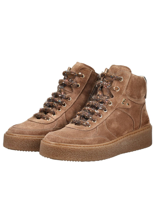Nero Giardini Stiefelette Veloursleder Braun