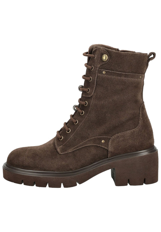 Nero Giardini Stiefelette Veloursleder Dunkelbraun