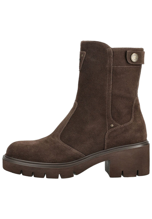 Nero Giardini Stiefelette Veloursleder Dunkelbraun