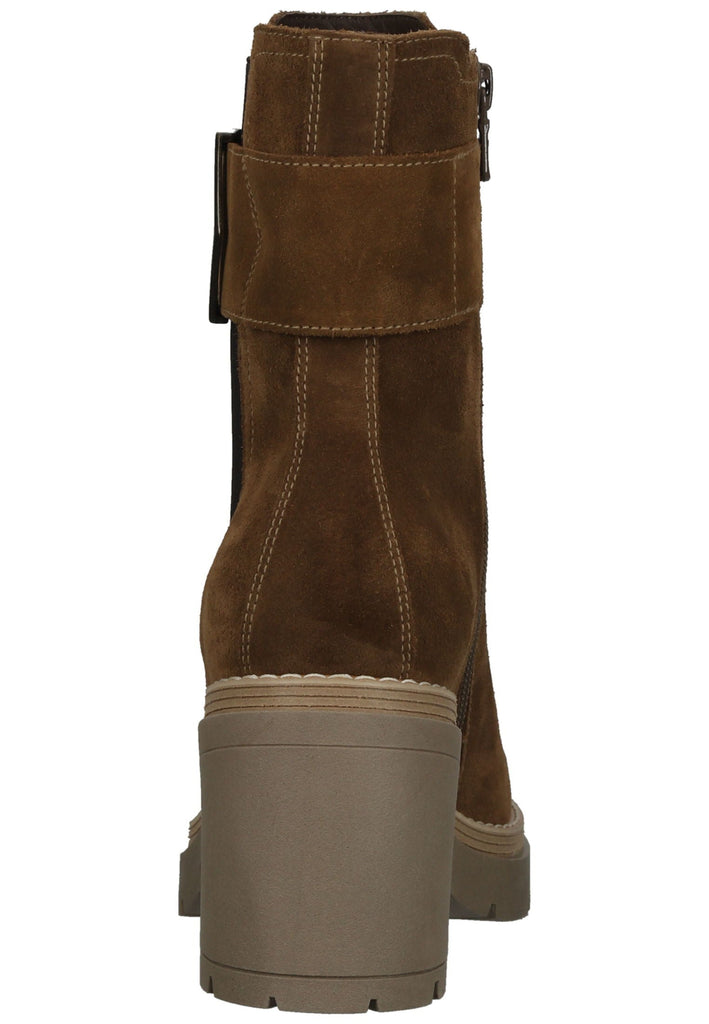 Nero Giardini Stiefelette Veloursleder/Textil Braun/Schwarz