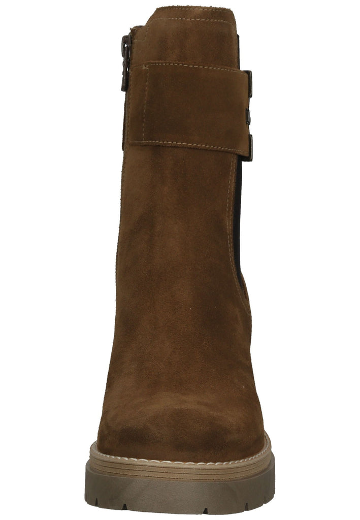 Nero Giardini Stiefelette Veloursleder/Textil Braun/Schwarz