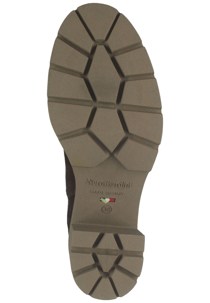 Nero Giardini Stiefelette Veloursleder/Textil Kastanie