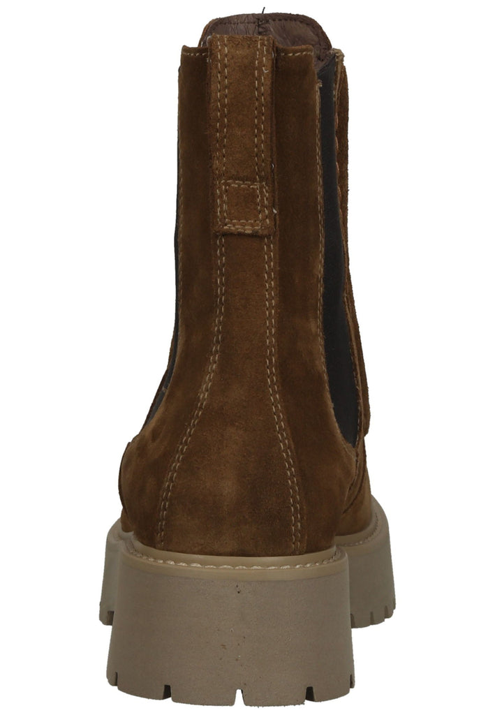 Nero Giardini Stiefelette Veloursleder/Textil Mittelbraun