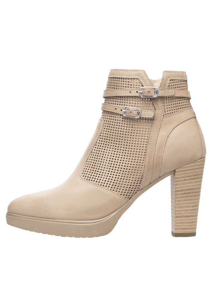 Stiefeletten Nero Giardini Stiefelette Leder Champagne