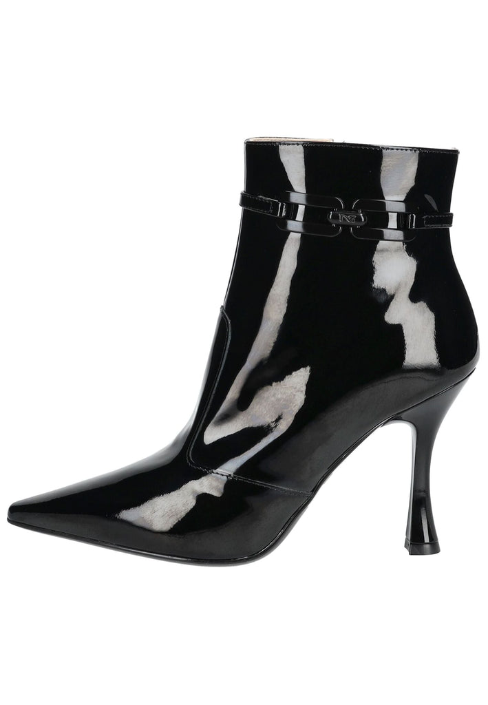 Stiefeletten Nero Giardini Stiefelette Leder Schwarz Lack