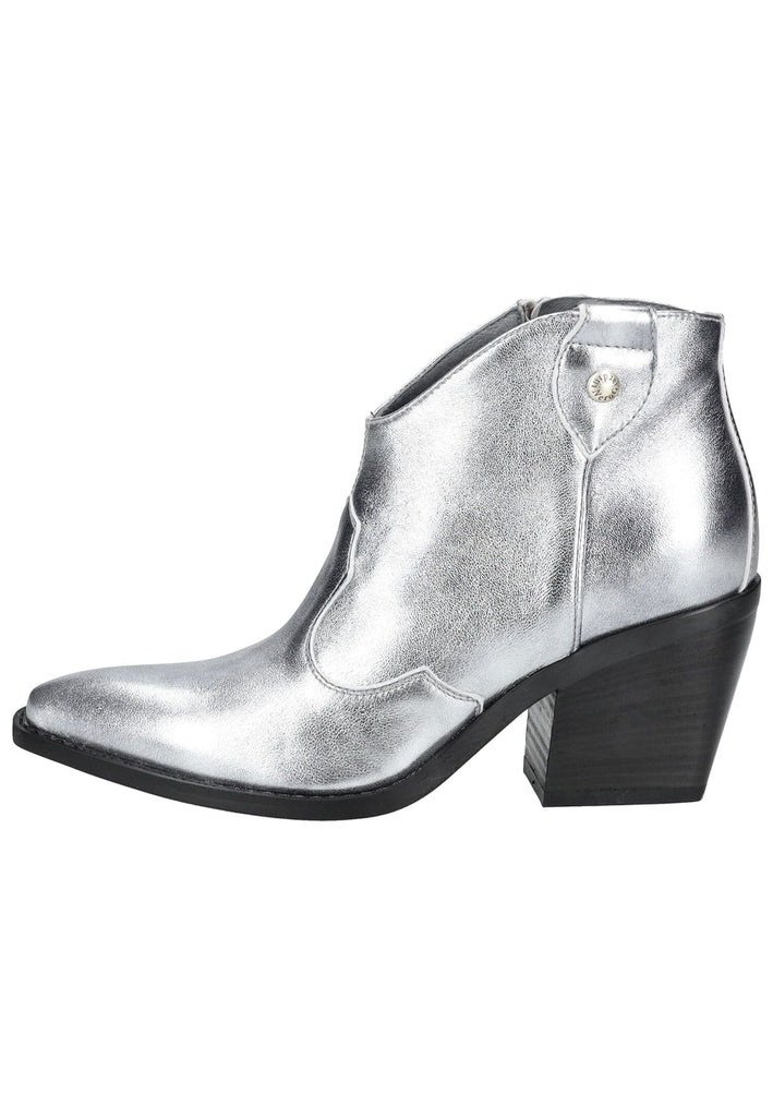 Stiefeletten Nero Giardini Stiefelette Leder Silber