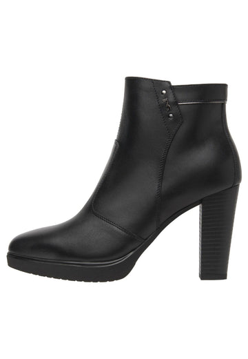 Stiefeletten Nero Giardini Stiefelette Leder/Synthetik Schwarz