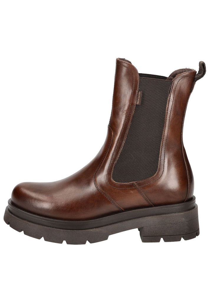 Stiefeletten Nero Giardini Stiefelette Leder/Textil Dunkelbraun