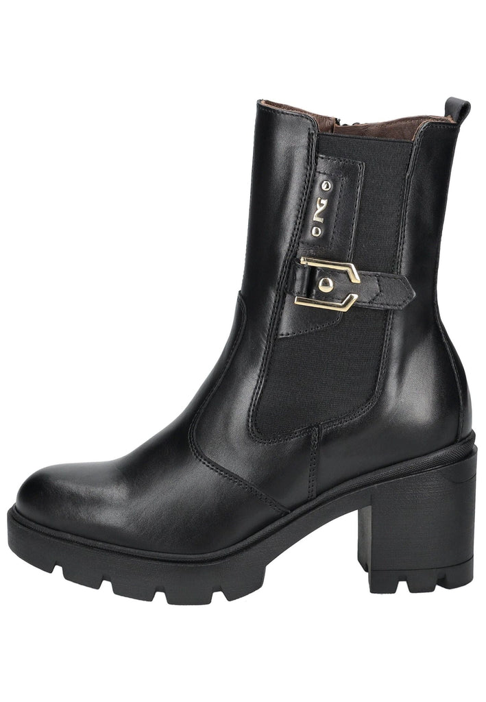 Stiefeletten Nero Giardini Stiefelette Leder/Textil Schwarz