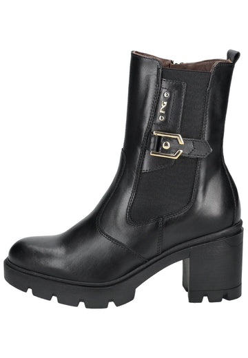Stiefeletten Nero Giardini Stiefelette Leder/Textil Schwarz