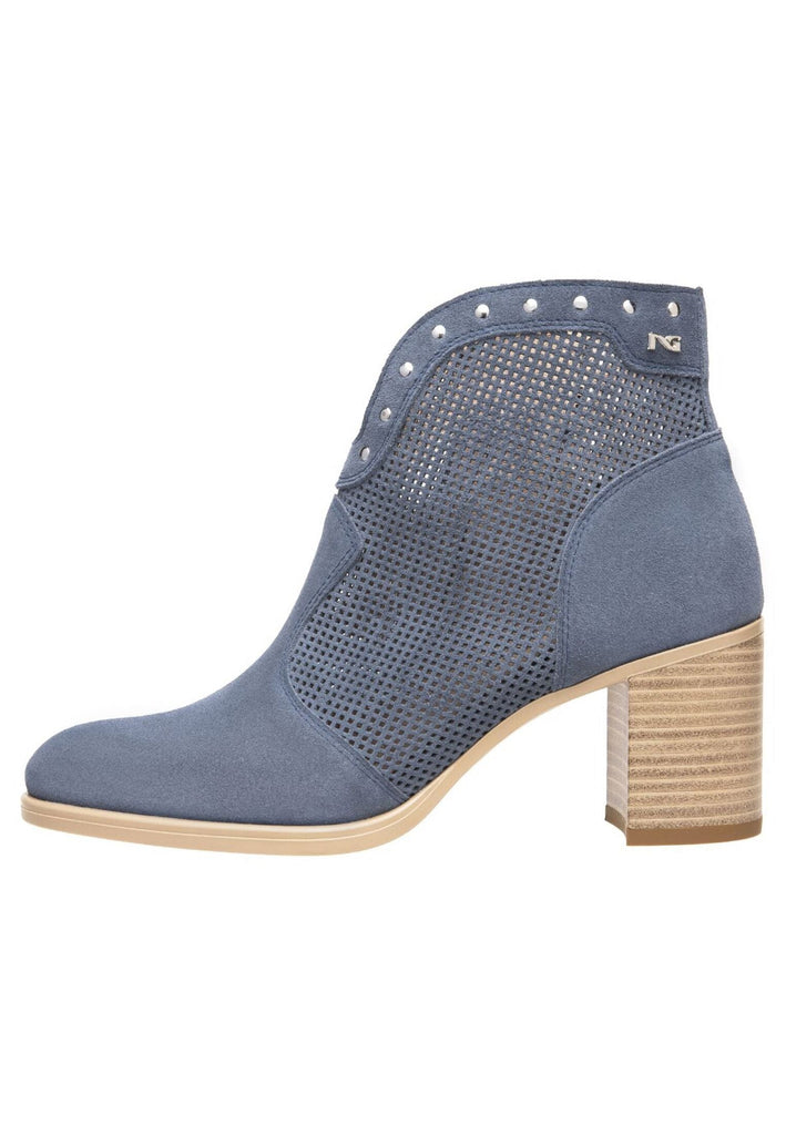 Stiefeletten Nero Giardini Stiefelette Veloursleder Avio