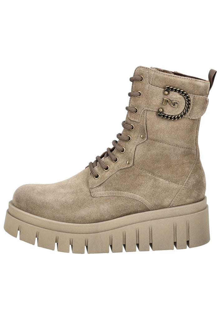 Stiefeletten Nero Giardini Stiefelette Veloursleder Braun