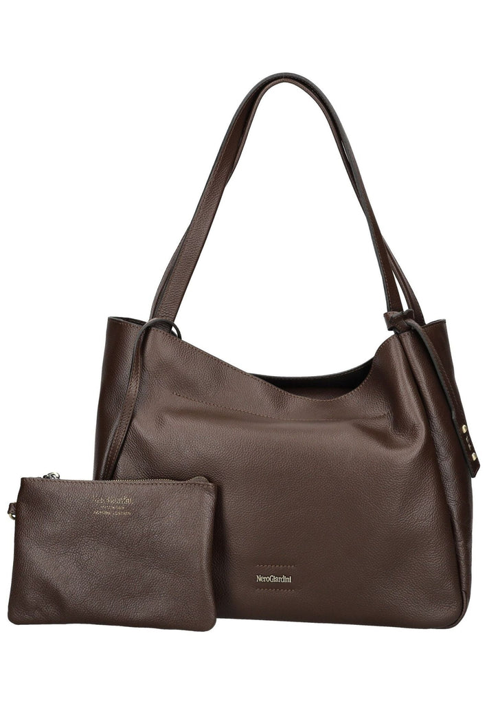 Nero Giardini Taschen Leder Dunkelbraun