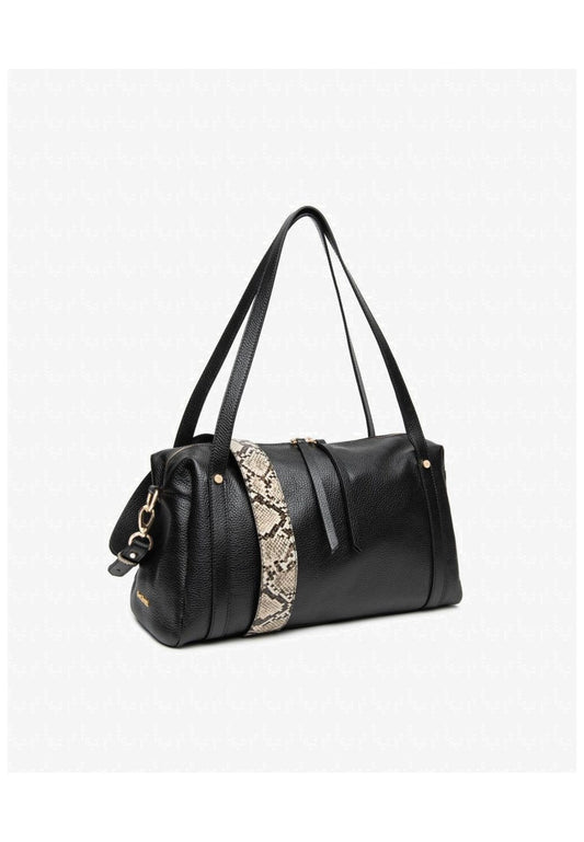 Nero Giardini Taschen Leder Schwarz